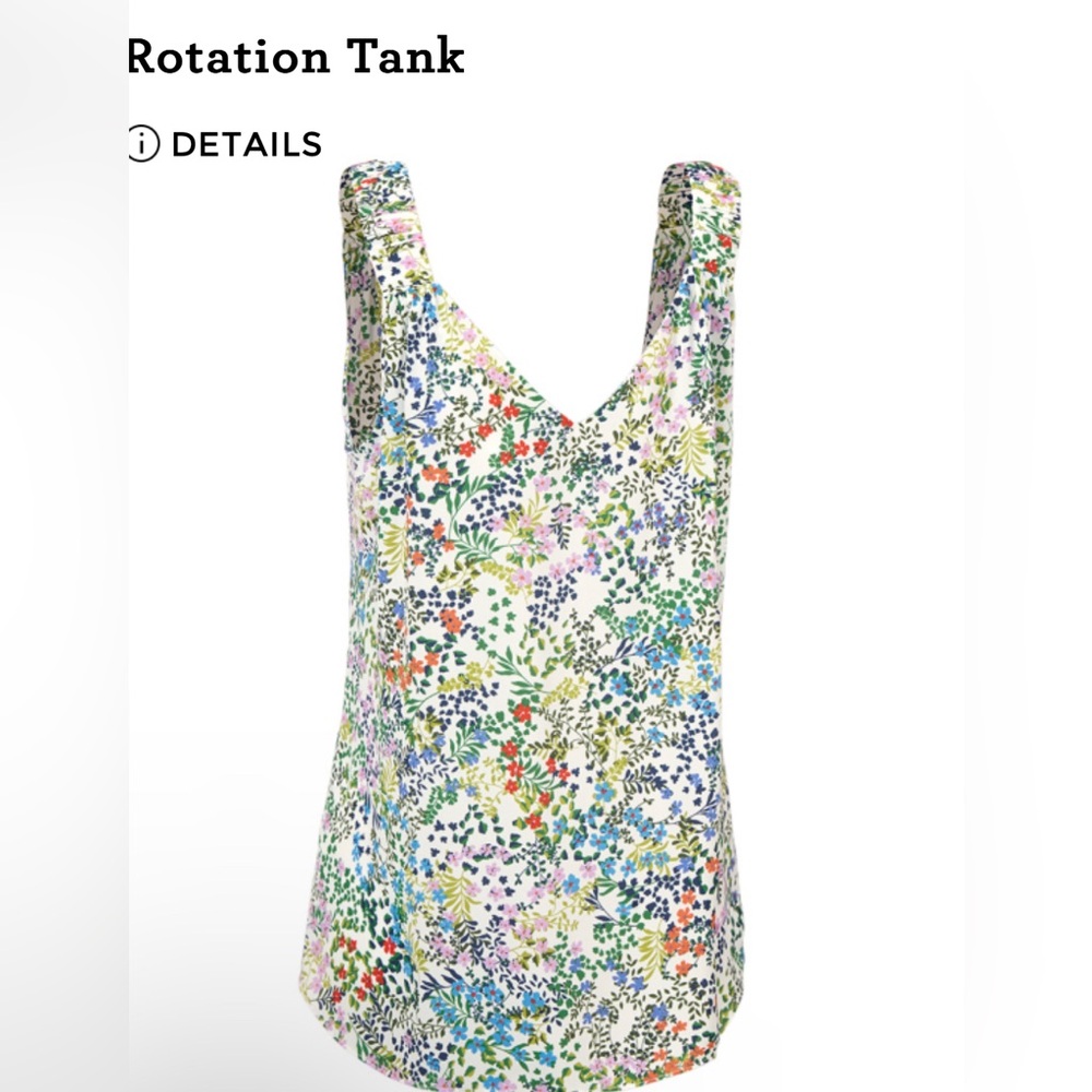 Cabi Rotation Tank Floral - Picture 3 of 3